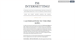 Desktop Screenshot of iminternetting.com